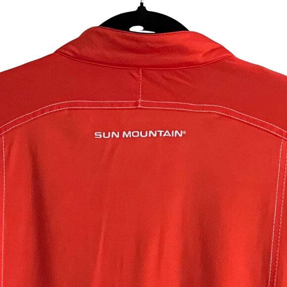 Sun Mountain RainFlex LT Pullover Windbreaker Jacket XL Beaver Brook Golf Logo - Picture 7 of 13